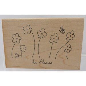 Le Fleuers Stamp ©Stamp Studio Primitive